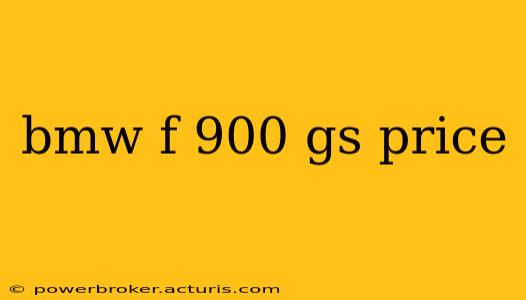 bmw f 900 gs price