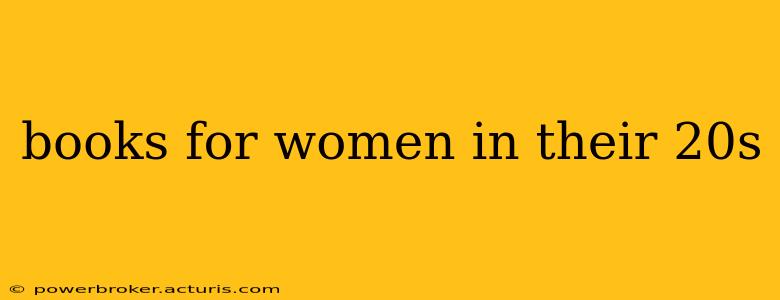 books for women in their 20s
