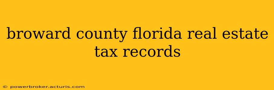 broward county florida real estate tax records