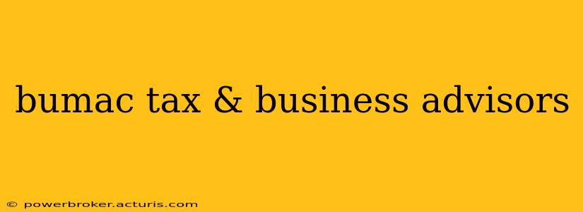 bumac tax & business advisors