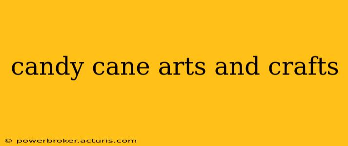candy cane arts and crafts