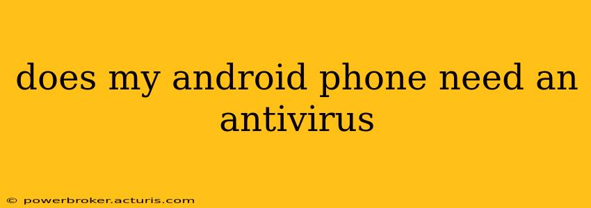 does my android phone need an antivirus