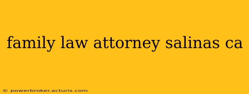 family law attorney salinas ca