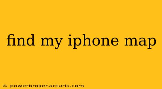 find my iphone map