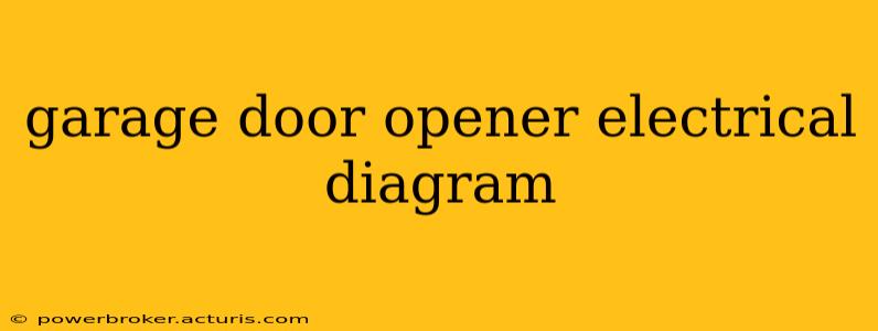 garage door opener electrical diagram