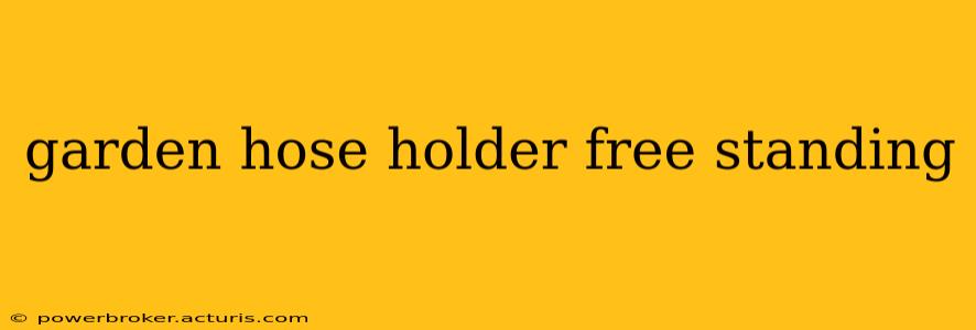 garden hose holder free standing