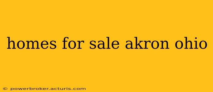 homes for sale akron ohio