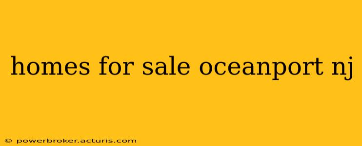 homes for sale oceanport nj