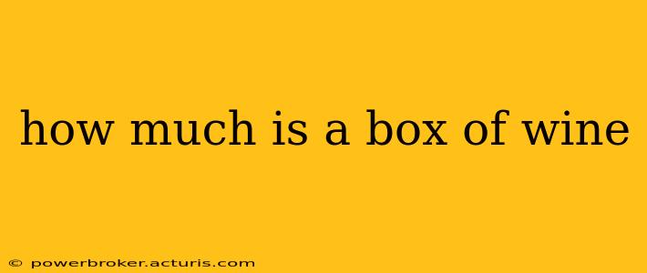 how much is a box of wine