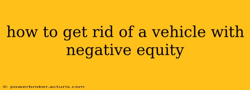 how to get rid of a vehicle with negative equity