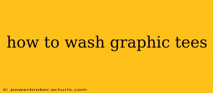 how to wash graphic tees