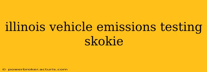 illinois vehicle emissions testing skokie