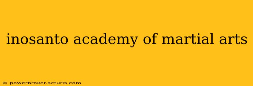 inosanto academy of martial arts