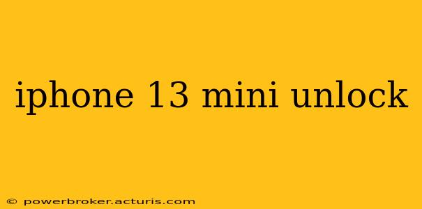 iphone 13 mini unlock