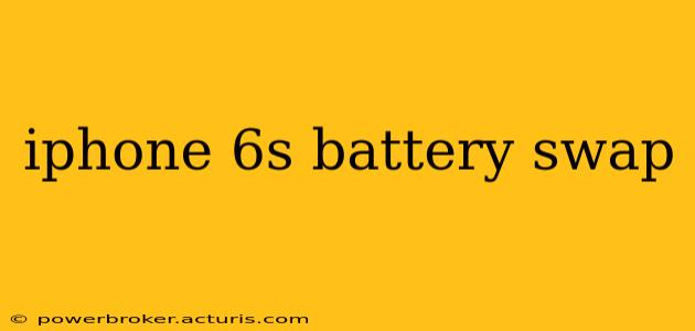 iphone 6s battery swap