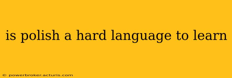 is polish a hard language to learn