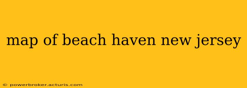 map of beach haven new jersey