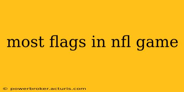 most flags in nfl game