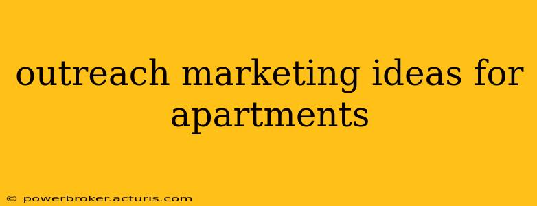outreach marketing ideas for apartments