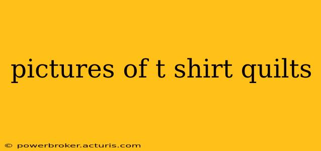 pictures of t shirt quilts