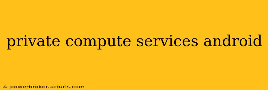 private compute services android