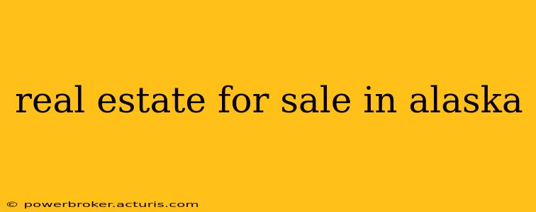 real estate for sale in alaska