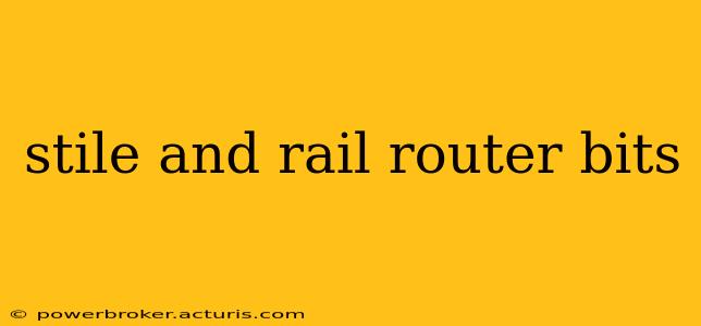 stile and rail router bits
