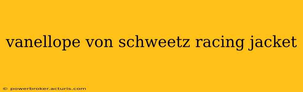 vanellope von schweetz racing jacket