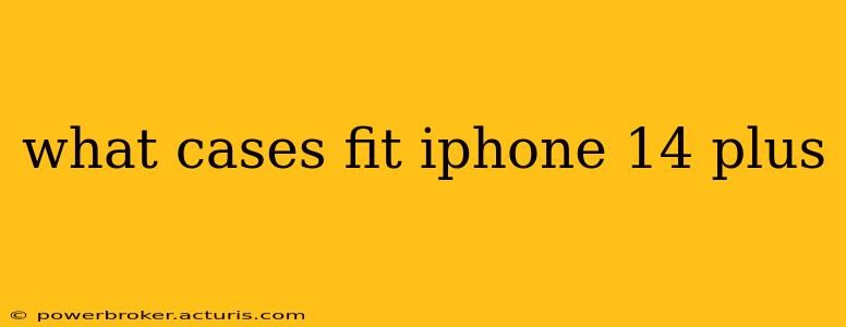 what cases fit iphone 14 plus